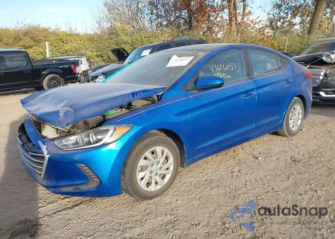 2017 Hyundai Elantra Se from USA, damaged, VIN KMHD74LF8HU226162